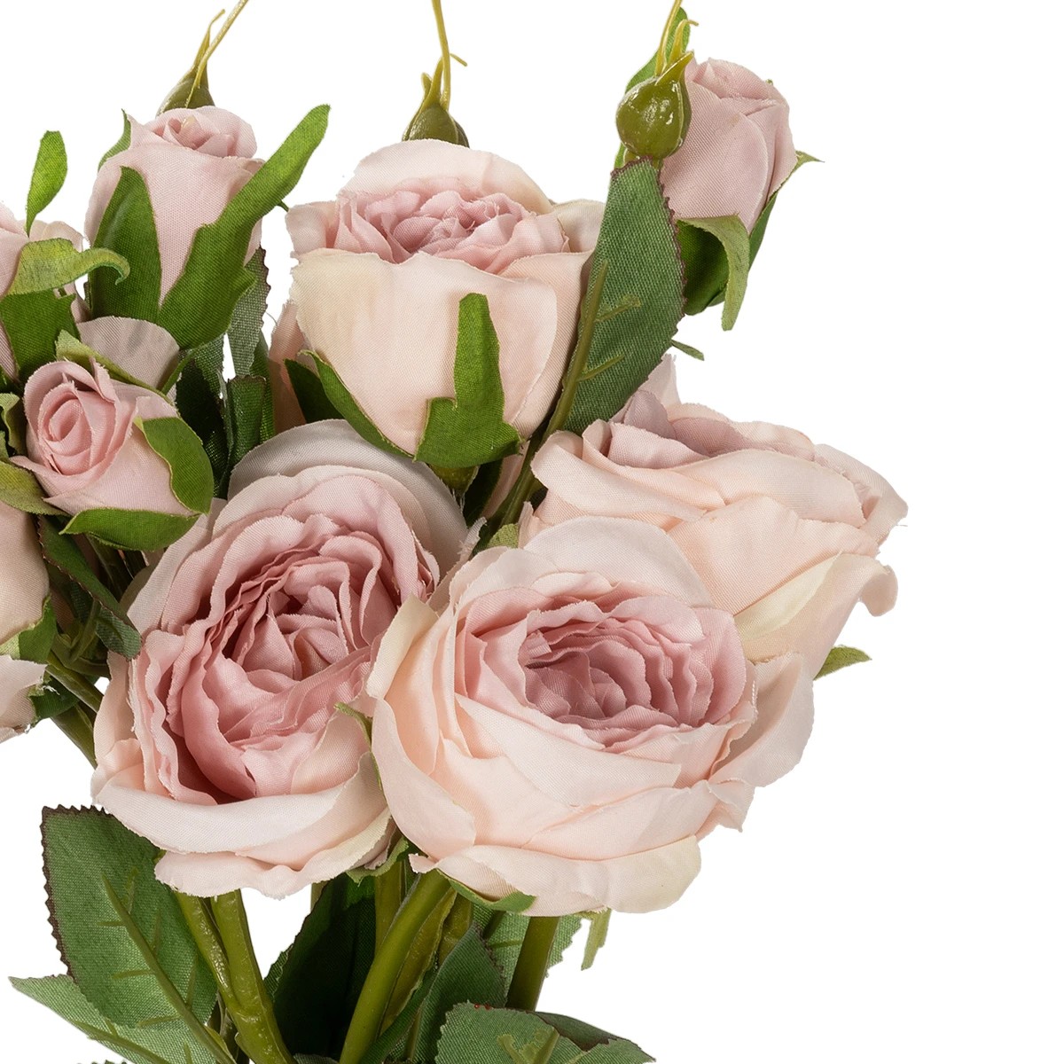 GloboStar® Artificial Garden DUSTY PINK ROSE BOUQUET 21084 Τεχνητό Διακοσμητικό Μπουκέτο Τριαντάφυλλα Ανοιχτό Ροζ Y44cm 3 GloboStar® Artificial Garden DUSTY PINK ROSE BOUQUET 21084 Τεχνητό Διακοσμητικό Μπουκέτο Τριαντάφυλλα Ανοιχτό Ροζ Y44cm - Image 2