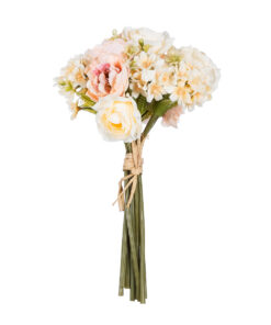 GloboStar® GloboStar® Artificial Garden PEONY FLOWER BOUQUET 21087 Τεχνητό Διακοσμητικό Μπουκέτο Παιώνιας Y30cm