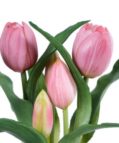Alternative view of GloboStar® Artificial Garden PINK TULIP 21092 Διακοσμητικό Φυτό Ροζ Τουλίπα Υ23cm
