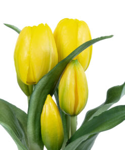 Alternative view of GloboStar® Artificial Garden YELLOW TULIP 21093 Διακοσμητικό Φυτό Κίτρινη Τουλίπα Υ23cm