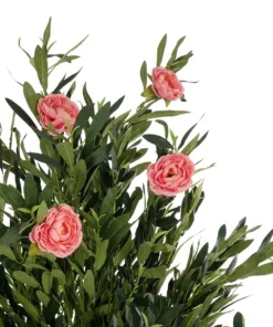 GloboStar® Artificial Garden PINK PEONY 21097 Τεχνητό Διακοσμητικό Δέντρο Παιώνια Μ80 x Π70 x Υ160cm 8 21097 3