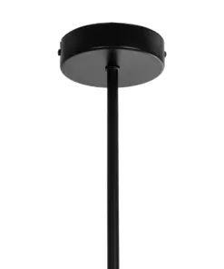 GLOBOSTAR® GLOBUS 201-0118 Μοντέρνο Φωτιστικό Οροφής με Ντουί 2 x E27 AC 220-240V IP20 - Μαύρο & Λευκό - Μ65 x Π15 x Υ23cm 17 210 0018 8