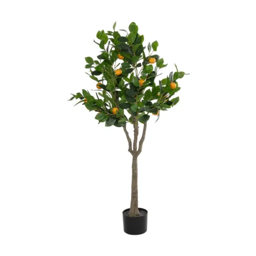 GloboStar® GloboStar® Artificial Garden ORANGE TREE 21108 Τεχνητό Διακοσμητικό Δέντρο Πορτοκαλιά Μ70 x Π50 x Υ120cm
