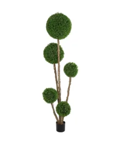 GloboStar® GloboStar® Artificial Garden BUXUS TREE 21111 Τεχνητό Διακοσμητικό Δέντρο Buxus Μ65 x Π60 x Υ200cm