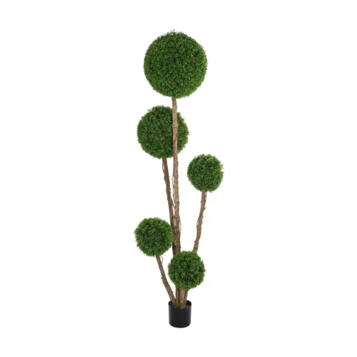GloboStar® GloboStar® Artificial Garden BUXUS TREE 21111 Τεχνητό Διακοσμητικό Δέντρο Buxus Μ65 x Π60 x Υ200cm