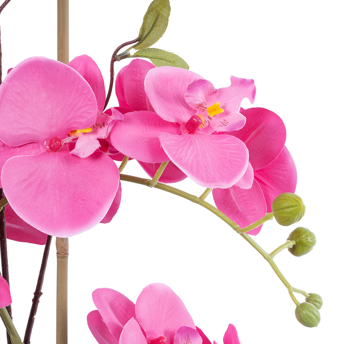 GloboStar® Artificial Garden PINK ORCHID 21121 Διακοσμητικό Φυτό Έντονο Ροζ Ορχιδέα Υ43cm 4 GloboStar® Artificial Garden PINK ORCHID 21121 Διακοσμητικό Φυτό Έντονο Ροζ Ορχιδέα Υ43cm - Image 2