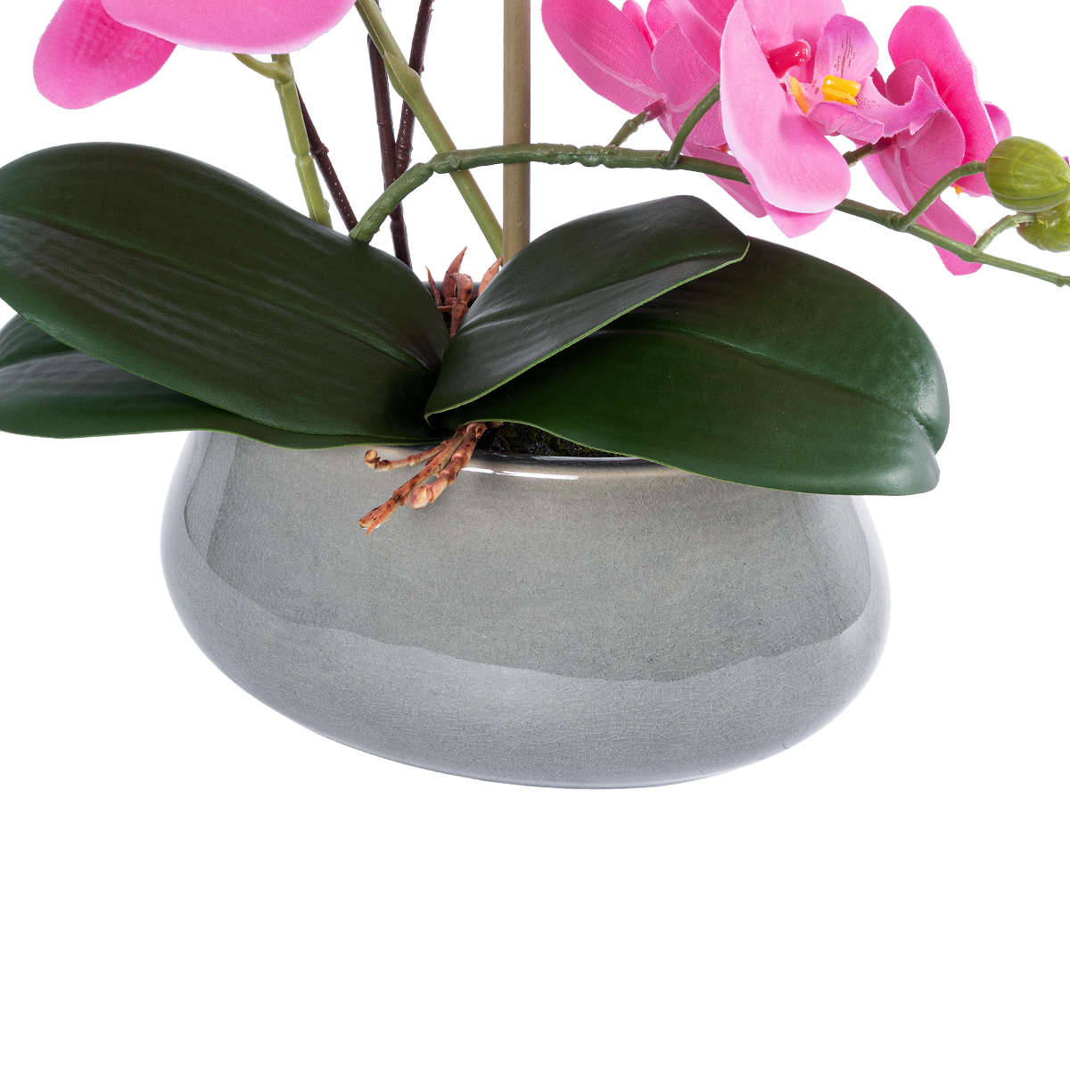 GloboStar® Artificial Garden PINK ORCHID 21121 Διακοσμητικό Φυτό Έντονο Ροζ Ορχιδέα Υ43cm 5 GloboStar® Artificial Garden PINK ORCHID 21121 Διακοσμητικό Φυτό Έντονο Ροζ Ορχιδέα Υ43cm - Image 3