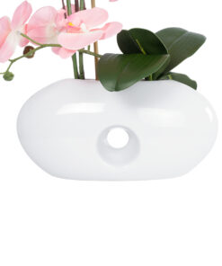 Alternative view of GloboStar® Artificial Garden PINK ORCHID 21126 Διακοσμητικό Φυτό Ροζ Ορχιδέα Υ42cm