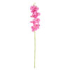 GloboStar® GloboStar® Artificial Garden  PINK ORCHID BRANCH 21131 Τεχνητό Διακοσμητικό Κλαδί Ορχιδέας Y85cm