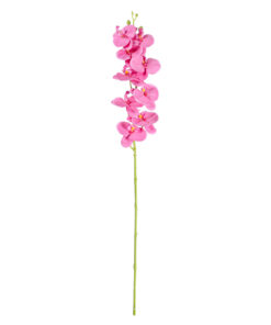 GloboStar® GloboStar® Artificial Garden PINK ORCHID BRANCH 21131 Τεχνητό Διακοσμητικό Κλαδί Ορχιδέας Y85cm