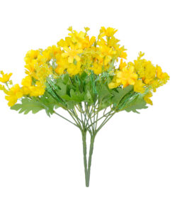 GloboStar® GloboStar® Artificial Garden CHRYSANTHEMUM BRANCH 21134 Τεχνητό Διακοσμητικό Κλαδί Χρυσάνθεμου Y30cm Σετ 2 τεμαχίων