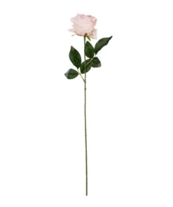 GloboStar® GloboStar® Artificial Garden PINK ROSE BRANCH 21148 Τεχνητό Διακοσμητικό Κλαδί Τριαντάφυλλα Ροζ Y63cm