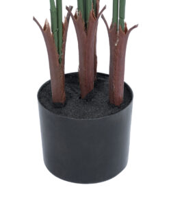GloboStar® Artificial Garden PALM TREE 21154 Διακοσμητικό Φυτό Φοίνικας Υ120cm 12 21154 5