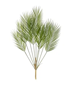 GloboStar® GloboStar® Artificial Garden Green PALMLEAF BRANCH 21155 Τεχνητό Διακοσμητικό Κλαδί Φοίνικα Πράσινο Y90cm