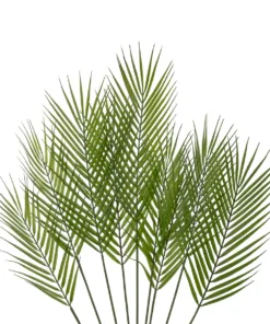 Alternative view of GloboStar® Artificial Garden Green PALMLEAF BRANCH 21155 Τεχνητό Διακοσμητικό Κλαδί Φοίνικα Πράσινο Y90cm