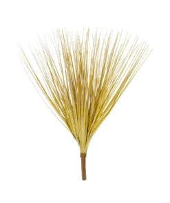 GloboStar® GloboStar® Artificial Garden YELLOW GRASS BOUQUET 21156 Τεχνητό Διακοσμητικό Μπουκέτο Grass Μπέζ  Y45cm
