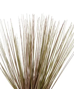 Alternative view of GloboStar® Artificial Garden BEIGE GRASS BOUQUET 21157 Τεχνητό Διακοσμητικό Μπουκέτο Grass Γκρι Y45cm