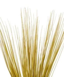 Alternative view of GloboStar® Artificial Garden YELLOW GRASS BOUQUET 21159 Τεχνητό Διακοσμητικό Μπουκέτο Grass Κίτρινο Y70cm