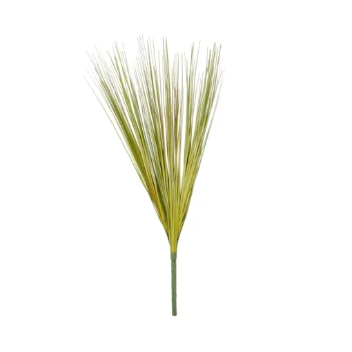 GloboStar® GloboStar® Artificial Garden GREEN GRASS BOUQUET 21161 Τεχνητό Διακοσμητικό Μπουκέτο Grass Πράσινο Y70cm