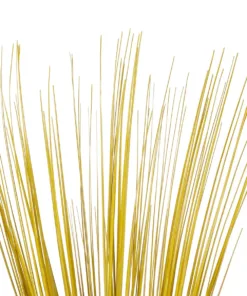 Alternative view of GloboStar® Artificial Garden YELLLOW GRASS BOUQUET 21162 Τεχνητό Διακοσμητικό Μπουκέτο Grass Κίτρινο Y90cm