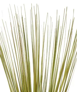 Alternative view of GloboStar® Artificial Garden GREEN GRASS BOUQUET 21164 Τεχνητό Διακοσμητικό Μπουκέτο Grass Πράσινο Y90cm