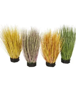 GloboStar® Artificial Garden GRASS BUSH 21170 Τεχνητό Διακοσμητικό Φυτό Θάμνος Γρασίδι Μ30 x Π20 x Υ65cm 8 21170 4