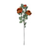 GloboStar® GloboStar® Artificial Garden CORAL RED CLIMBING ROSE BRANCH 21187 Τεχνητό Διακοσμητικό Κλαδί Τριαντάφυλλο Κοραλί Y70cm
