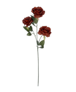 GloboStar® GloboStar® Artificial Garden RED CLIMBING ROSE BRANCH 21196 Τεχνητό Διακοσμητικό Κλαδί Τριαντάφυλλο Κόκκινο Y66cm
