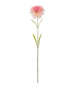 GloboStar® GloboStar® Artificial Garden PING CARNATION BRANCH 21209 Τεχνητό Διακοσμητικό Κλαδί Γαρίφαλο Ρόζ Y60cm