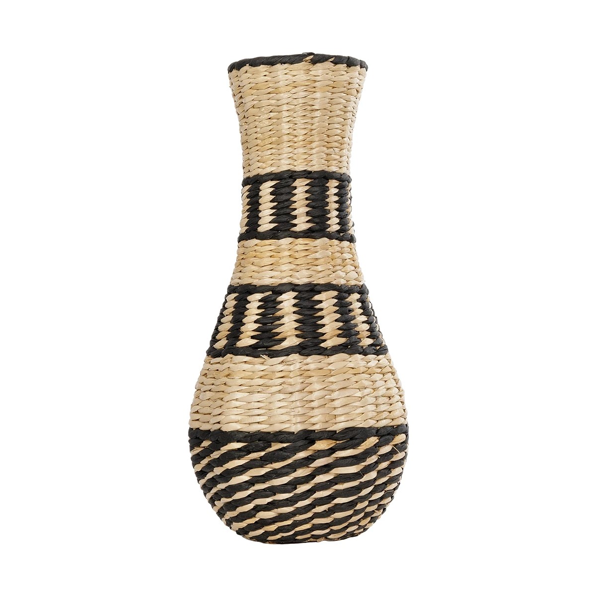 GloboStar® Artificial Garden MONTMARTRE 21227 Διακοσμητικό Πλεκτό Καλάθι - Κασπώ Γλάστρα - Flower Pot Μπεζ με Μαύρο Π20 x M20 x Υ42cm 4 GloboStar® Artificial Garden MONTMARTRE 21227 Διακοσμητικό Πλεκτό Καλάθι - Κασπώ Γλάστρα - Flower Pot Μπεζ με Μαύρο Π20 x M20 x Υ42cm - Image 3