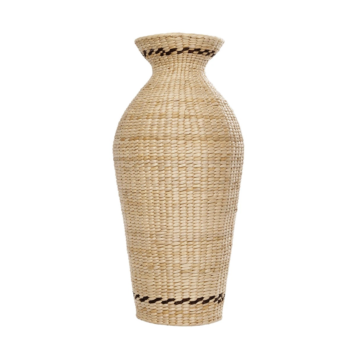 GloboStar® Artificial Garden MONTPELLIER 21237 Διακοσμητικό Πλεκτό Καλάθι - Κασπώ Γλάστρα - Flower Pot Μπεζ με Καφέ Π28 x M28 x Υ60cm 4 GloboStar® Artificial Garden MONTPELLIER 21237 Διακοσμητικό Πλεκτό Καλάθι - Κασπώ Γλάστρα - Flower Pot Μπεζ με Καφέ Π28 x M28 x Υ60cm - Image 3