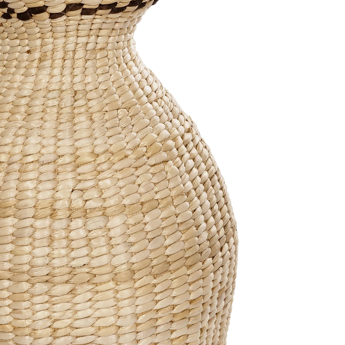GloboStar® Artificial Garden MONTPELLIER 21237 Διακοσμητικό Πλεκτό Καλάθι - Κασπώ Γλάστρα - Flower Pot Μπεζ με Καφέ Π28 x M28 x Υ60cm 5 GloboStar® Artificial Garden MONTPELLIER 21237 Διακοσμητικό Πλεκτό Καλάθι - Κασπώ Γλάστρα - Flower Pot Μπεζ με Καφέ Π28 x M28 x Υ60cm - Image 4