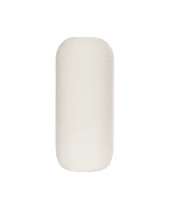 GloboStar® Artificial Garden BLANCO 21247 Διακοσμητική Κεραμική Γλάστρα Γκρι Π11 x Μ11 x Υ25 cm 9 21247 4