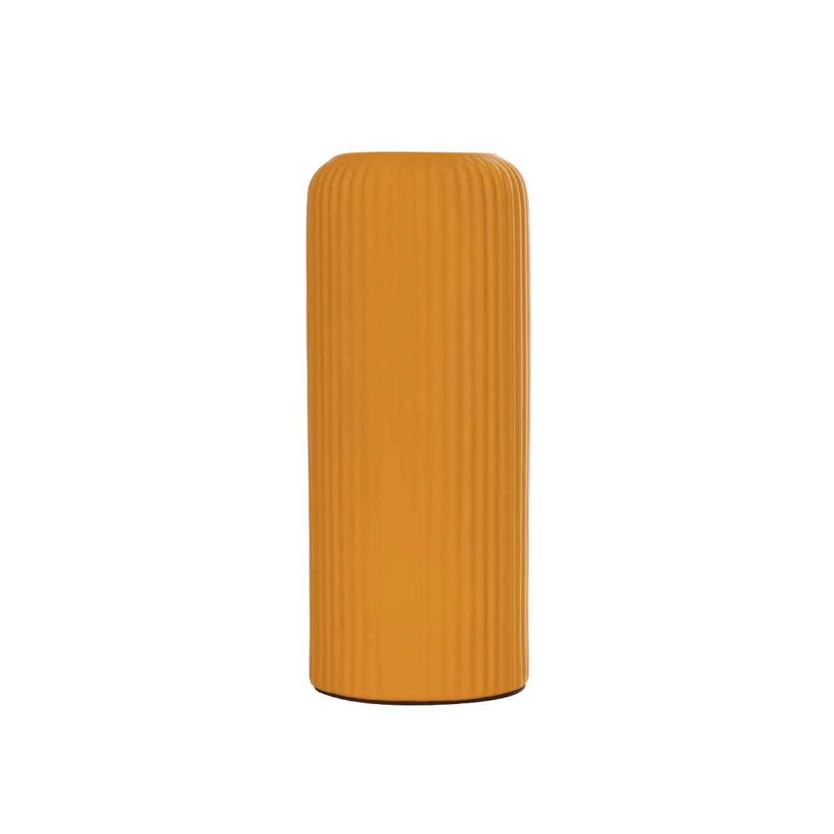 GloboStar® Artificial Garden CANGUU 21255 Διακοσμητικό Κεραμικό Βάζo Πορτοκαλί Π11 x Μ11 x Υ26 cm 4 GloboStar® Artificial Garden CANGUU 21255 Διακοσμητικό Κεραμικό Βάζo Πορτοκαλί Π11 x Μ11 x Υ26 cm - Image 3