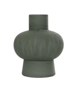 Alternative view of GloboStar® Artificial Garden MALACHITE 21264 Διακοσμητικό Κεραμικό Βάζo Πράσινο Π13 x Μ13 x Υ16cm