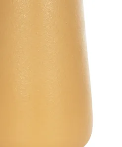 GloboStar® Artificial Garden LEGIAN 21268 Διακοσμητικό Κεραμικό Βάζo Πορτοκαλι Π10 x Μ10 x Υ20cm 11 21268 6