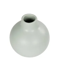 Alternative view of GloboStar® Artificial Garden EMERALD 21279 Διακοσμητικό Κεραμικό Βάζo Τιρκουάζ Π12 x Μ12 x Υ14cm