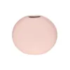GloboStar® GloboStar® Artificial Garden SICILY 21289 Διακοσμητικό Κεραμικό Βάζo Ροζ Π15 x Μ15 x Υ14cm