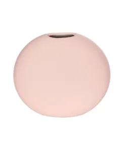 GloboStar® GloboStar® Artificial Garden SICILY 21289 Διακοσμητικό Κεραμικό Βάζo Ροζ Π15 x Μ15 x Υ14cm