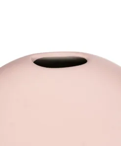 GloboStar® Artificial Garden SICILY 21289 Διακοσμητικό Κεραμικό Βάζo Ροζ Π15 x Μ15 x Υ14cm 10 21289 5