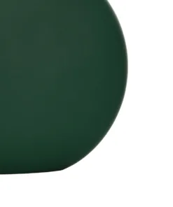 GloboStar® Artificial Garden MENORCA 21292 Διακοσμητικό Κεραμικό Βάζo Πράσινο Π15 x Μ15 x Υ14cm 11 21292 6