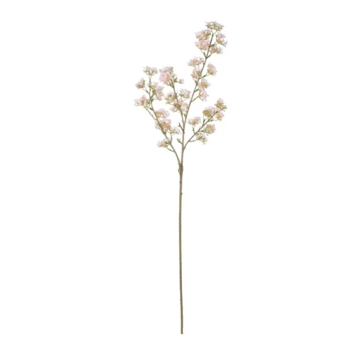GloboStar® GloboStar® Artificial Garden PINK PEAR BLOSSOM BRANCH 21295 Τεχνητό Διακοσμητικό Κλαδί Αχλαδίας Ρόζ Y80cm