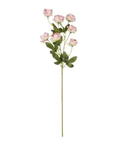 GloboStar® GloboStar® Artificial Garden PINK BRANCH PEONY 21296 Τεχνητό Διακοσμητικό Κλαδί Ρόζ Παιώνιας Y76cm