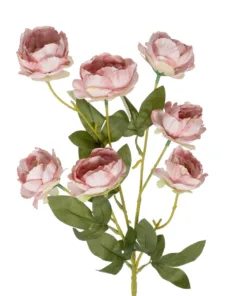 Alternative view of GloboStar® Artificial Garden PINK BRANCH PEONY 21296 Τεχνητό Διακοσμητικό Κλαδί Ρόζ Παιώνιας Y76cm