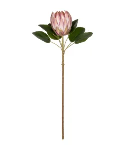 GloboStar® GloboStar® Artificial Garden PINK KING FLOWER BRANCH 21300 Τεχνητό Διακοσμητικό Κλαδί KING FLOWER Ρόζ Y70cm