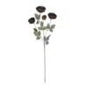 GloboStar® GloboStar® Artificial Garden PURPLE BRANCH 21301 Τεχνητό Διακοσμητικό Κλαδί Τριαντάφυλλα Μωβ Y60cm