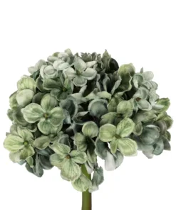 Alternative view of GloboStar® Artificial Garden GREEN HYDRANGEA BRANCH 21316 Τεχνητό Διακοσμητικό Κλαδί Πράσινη Ορτανσία Y47cm