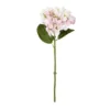 GloboStar® GloboStar® Artificial Garden PINK HYDRANGEA BRANCH 21318 Τεχνητό Διακοσμητικό Κλαδί Ροζ Ορτανσία Y48cm