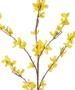 Alternative view of GloboStar® Artificial Garden YELLOW WINDER JASMIN BRANCH 21321 Τεχνητό Διακοσμητικό Κίτρινο Κλαδί Γιασεμί Y92cm
