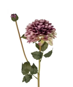 Alternative view of GloboStar® Artificial Garden PURPLE CHRYSANTHEMUM BRANCH 21322 Τεχνητό Διακοσμητικό Μωβ Κλαδί Χρυσάνθεμο Y70cm